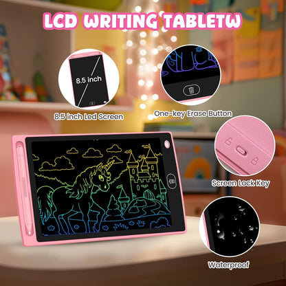 LCD Writing Tablet for Kids – Reusable Digital Drawing & Writing Pad with Stylus