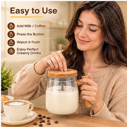 Self-Stirring Electric Mug High-Speed Portable Mixing Cup, Perfect for Coffee, Milk, and Protein Powder - Ideal for Use at Home, Office, or During Travel